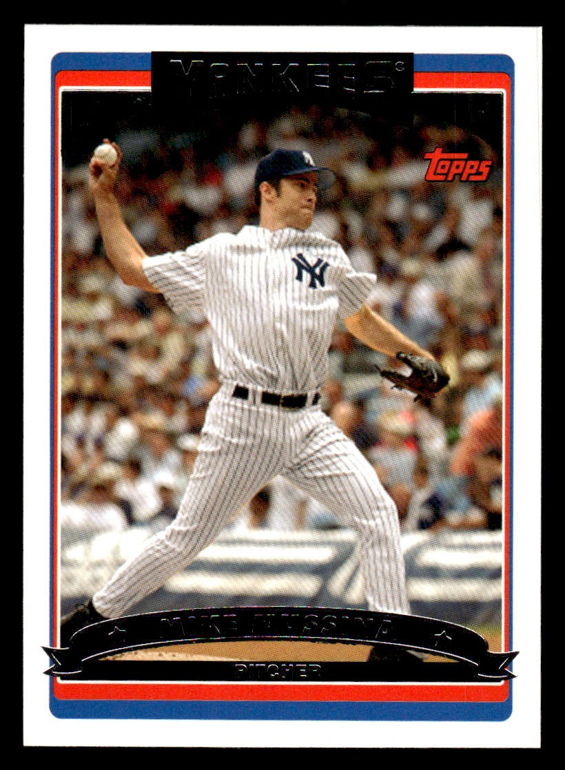 2006 Topps #370 Mike Mussina Card New York Yankees