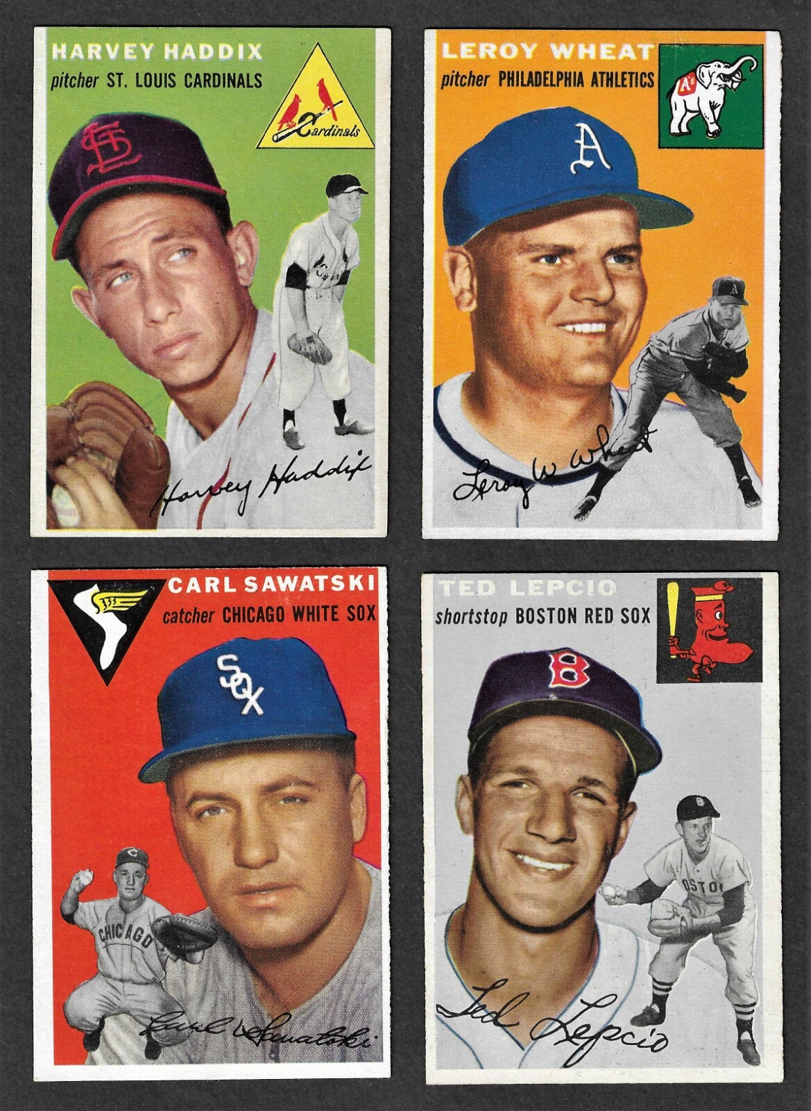 1954 Topps Baseball Choose Your Card: (#2 – #249)