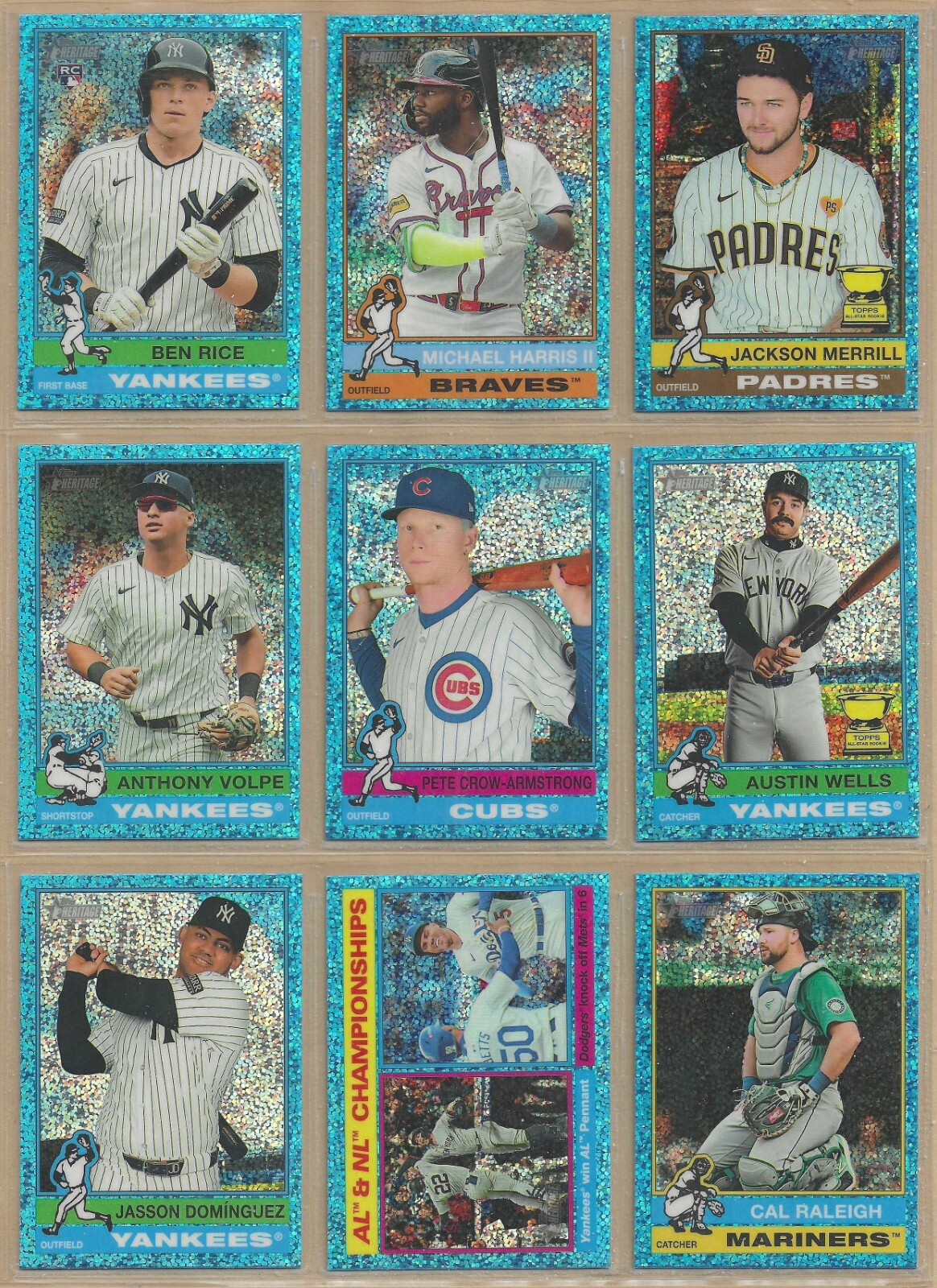2025 TOPPS HERITAGE SP #401-500 – PICK ANY SHORT PRINT(S) YOU WANT FROM THE LIST