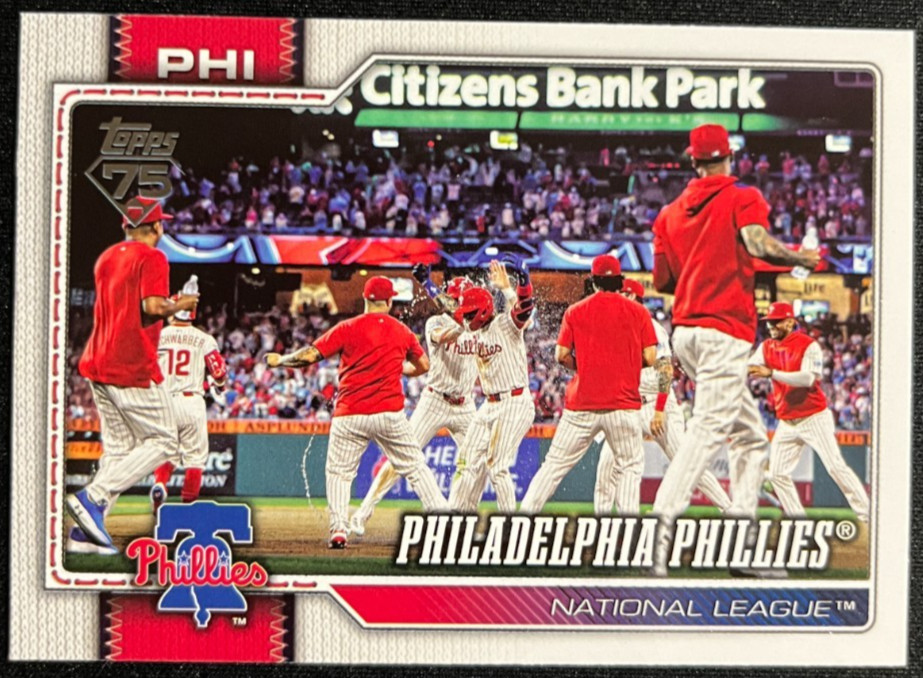 2026 Topps Series 1 Philadelphia Phillies Team Card #295