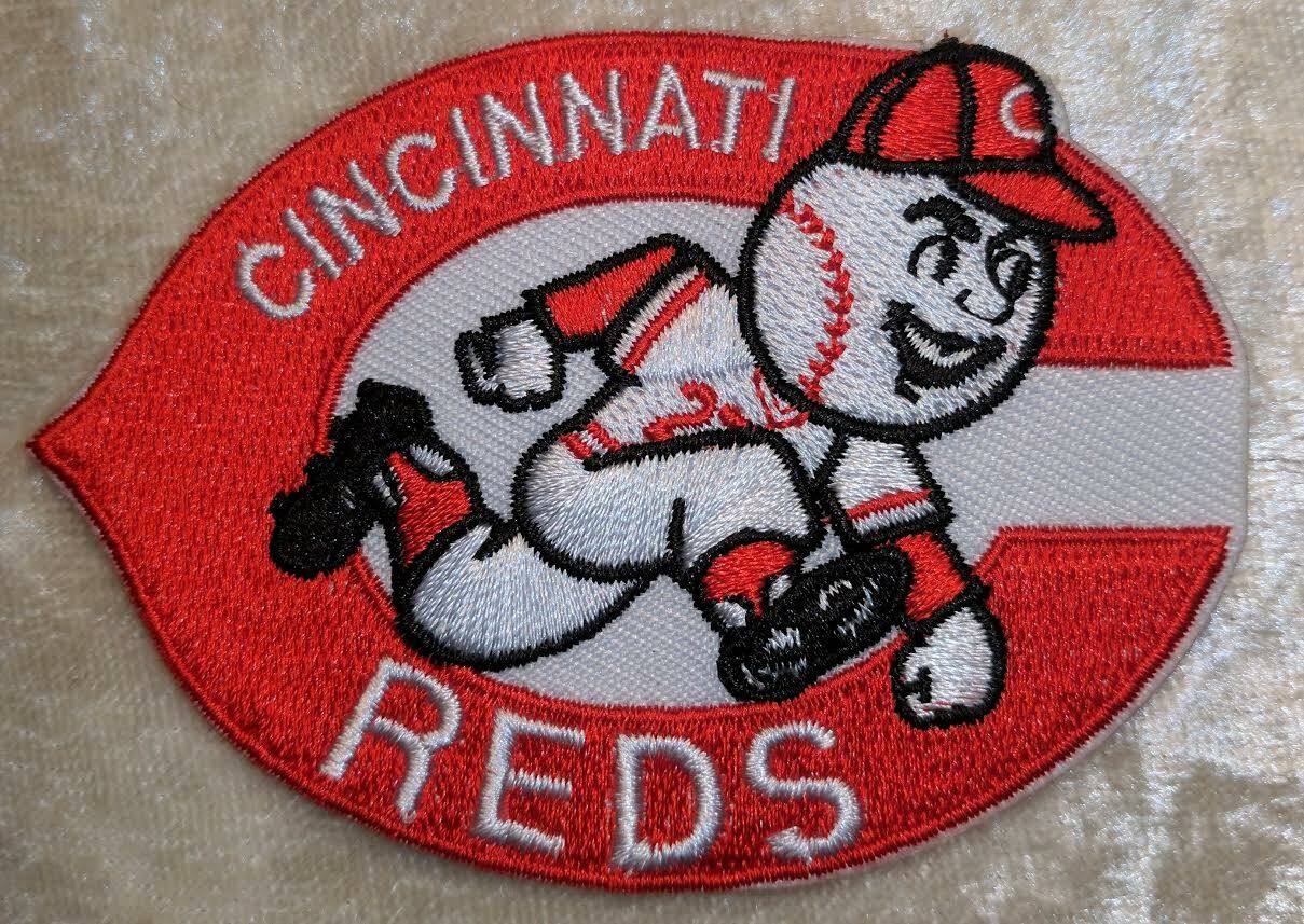 Cincinnati Reds Mascot 3″ Iron /Sew On Embroidered Patch~ Free Tracking!