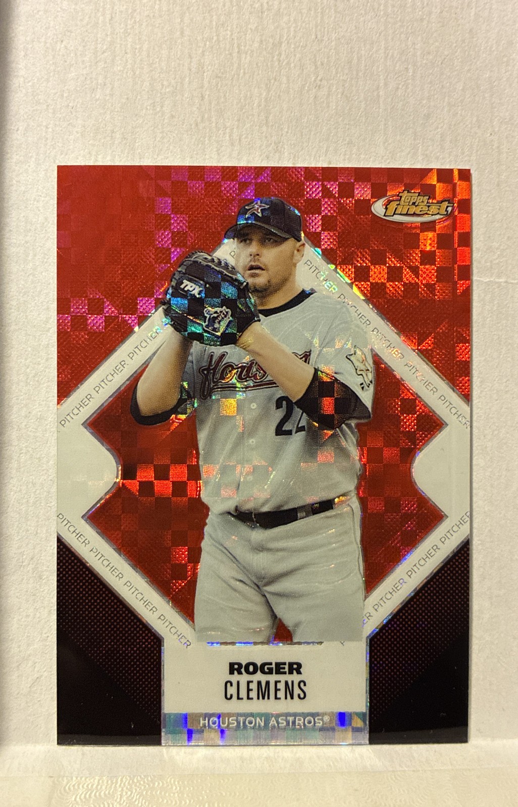 2006 Topps Finest – Roger Clemens #26 Red X-Fractor /250