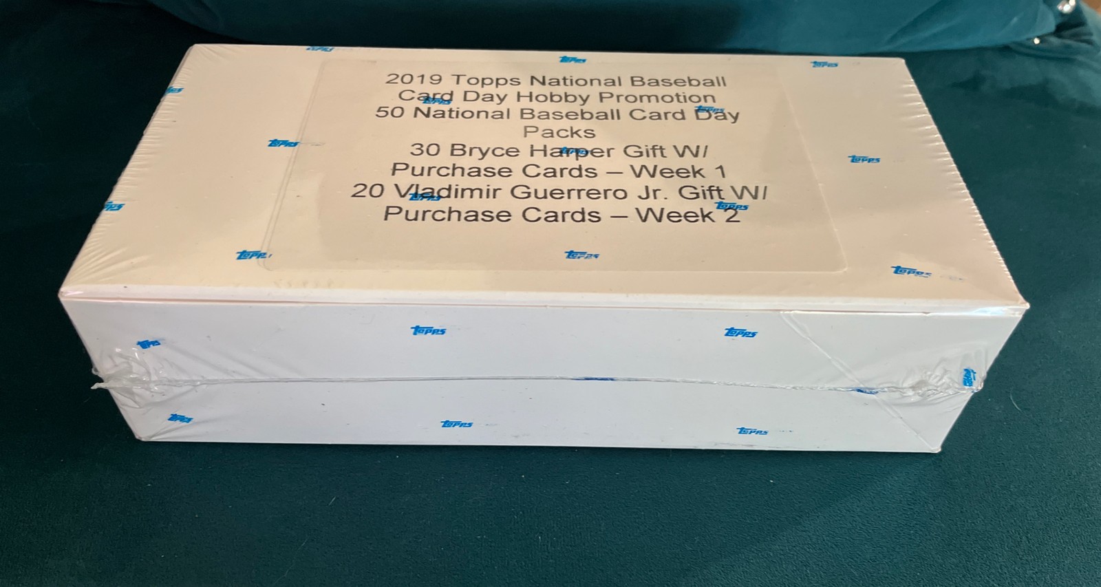2019 Factory SEALED Topps National Baseball Card Day Hobby Promotion Box 50 PKS+