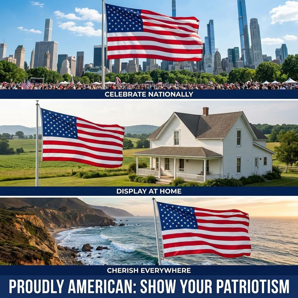 MVPRING American Flag 3×5 Ft for Outside, 36 inches by 60 inches, 3X5FT
