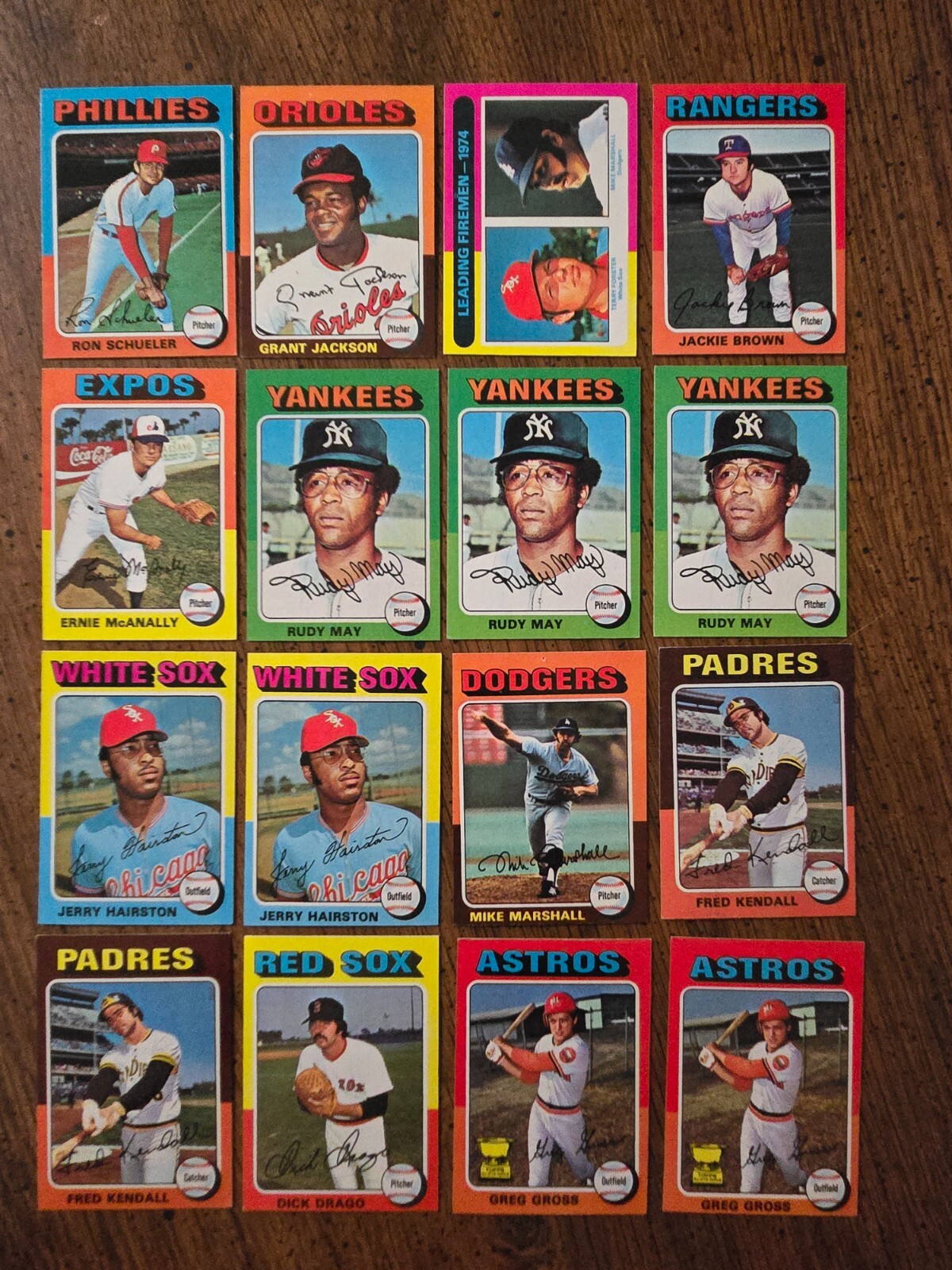 1975 TOPPS MINI BASEBALL YOU PICK #8 – #658 ****FREESHIPPING