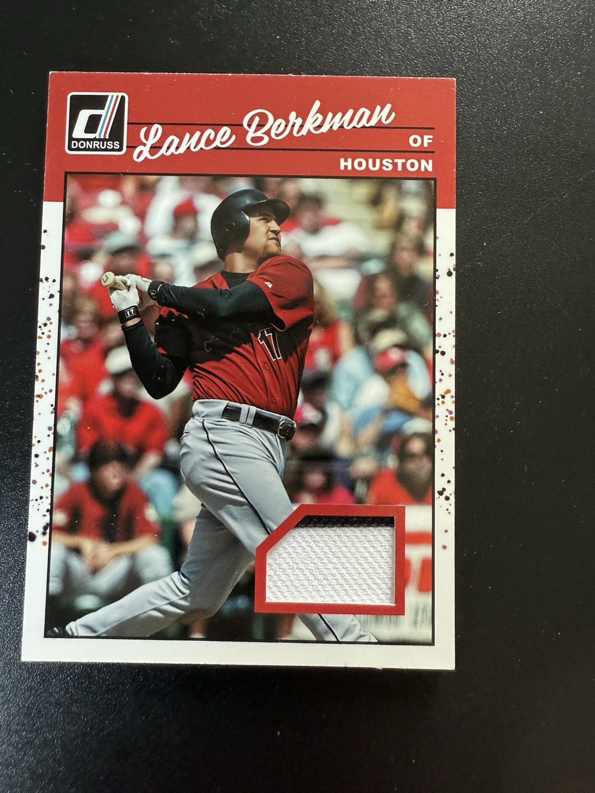 2023 Panini Donruss Retro 1990 Materials Lance Berkman #90M-LB