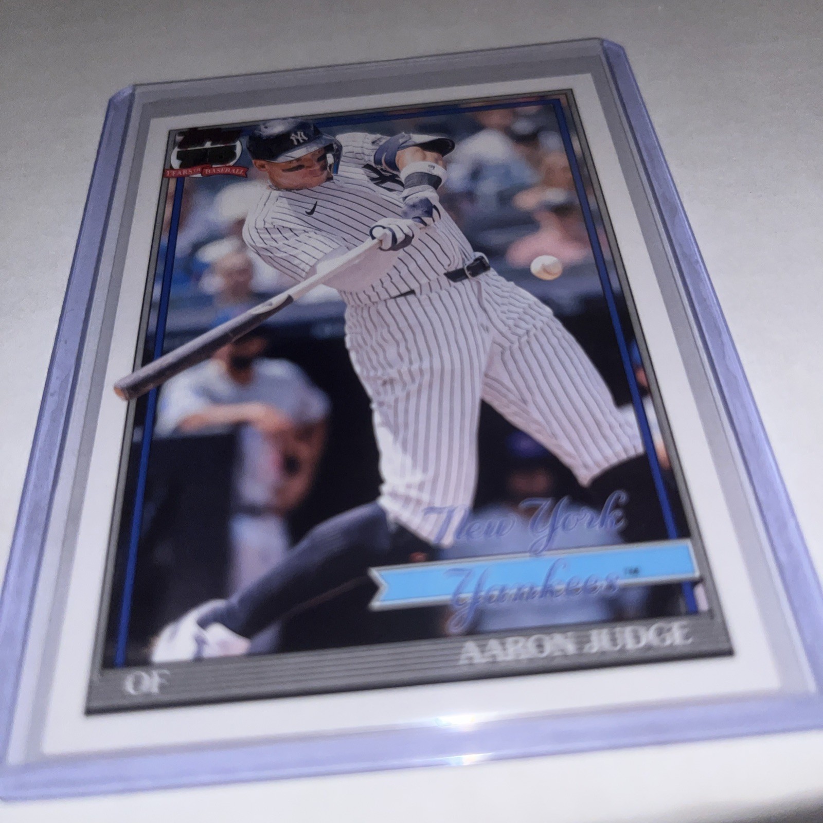 2026 Topps Series One Aaron Judge 75 Years of Baseball T91-34