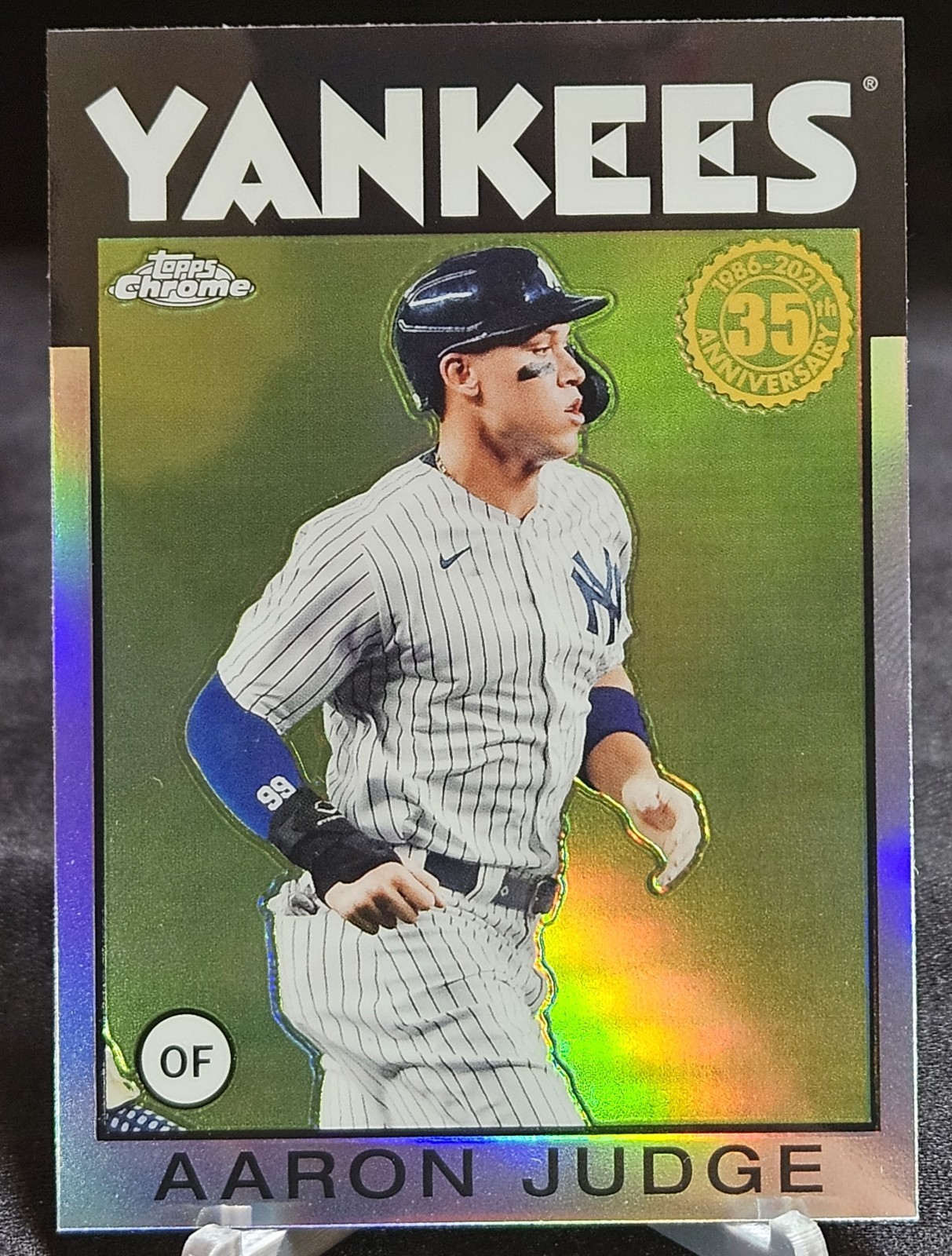 2021 Topps Chrome – 1986 Topps Baseball Aaron Judge #86BC-1