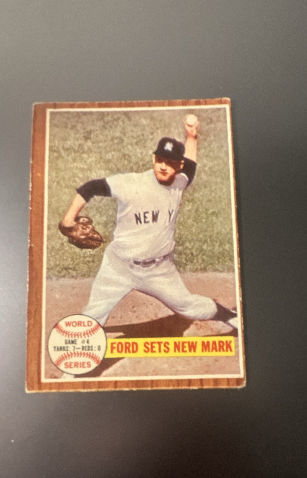 1962 Topps – World Series Whitey Ford #235