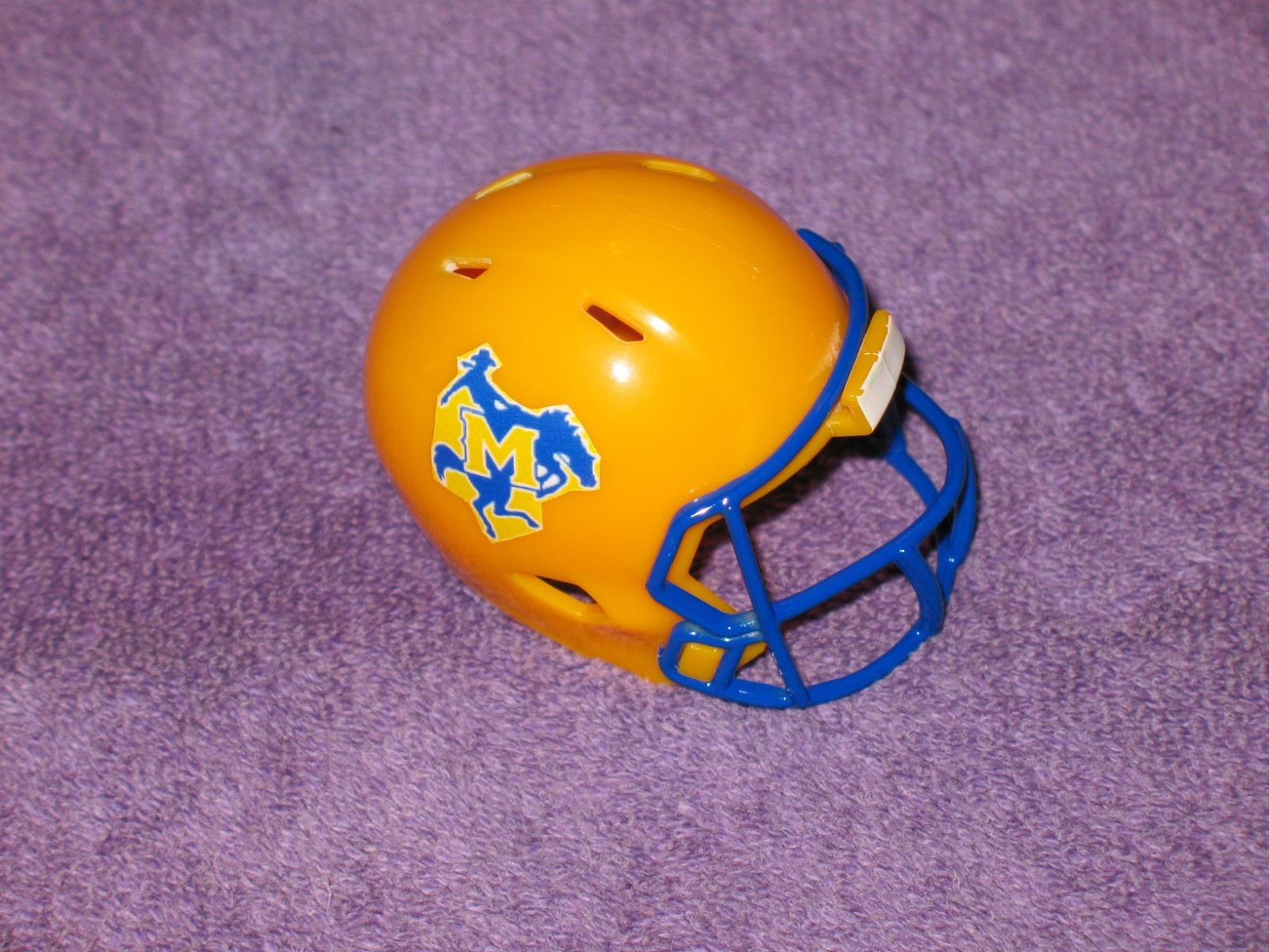 McNeese State Cowboys Yellow Custom Pocket Pro Helmet