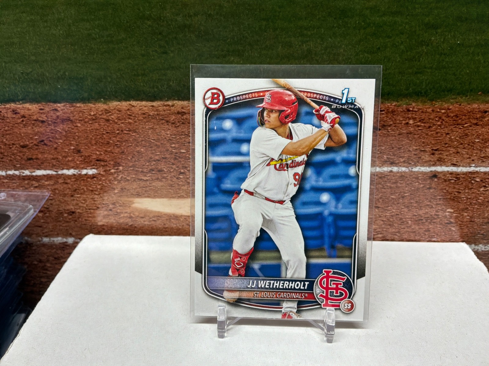 2025 Bowman JJ WETHERHOLT 1st Bowman Rookie #BP-22 Cardinals