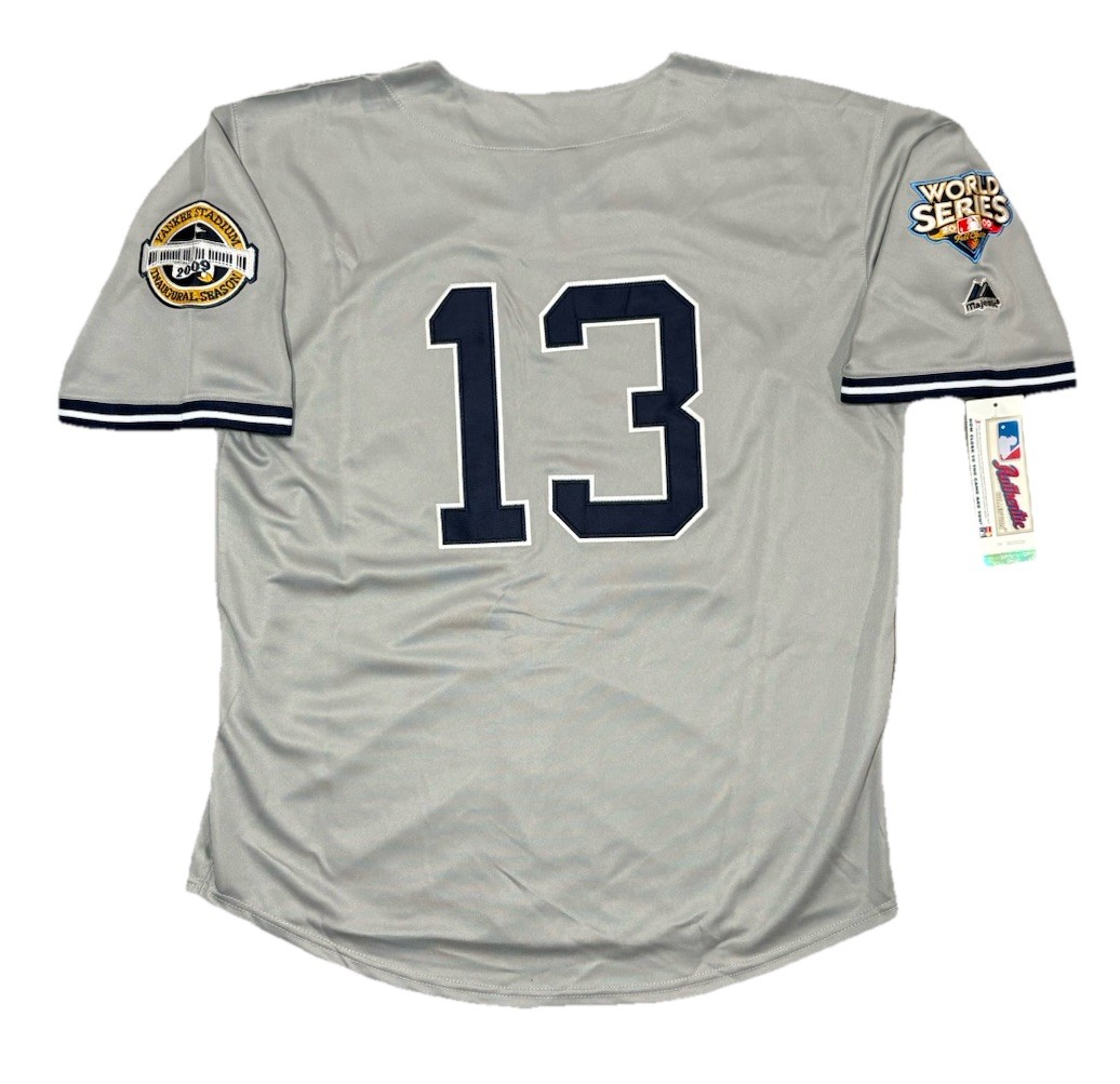 Alex Rodriguez 2009 New York Yankees World Series Road Jersey Men’s Large