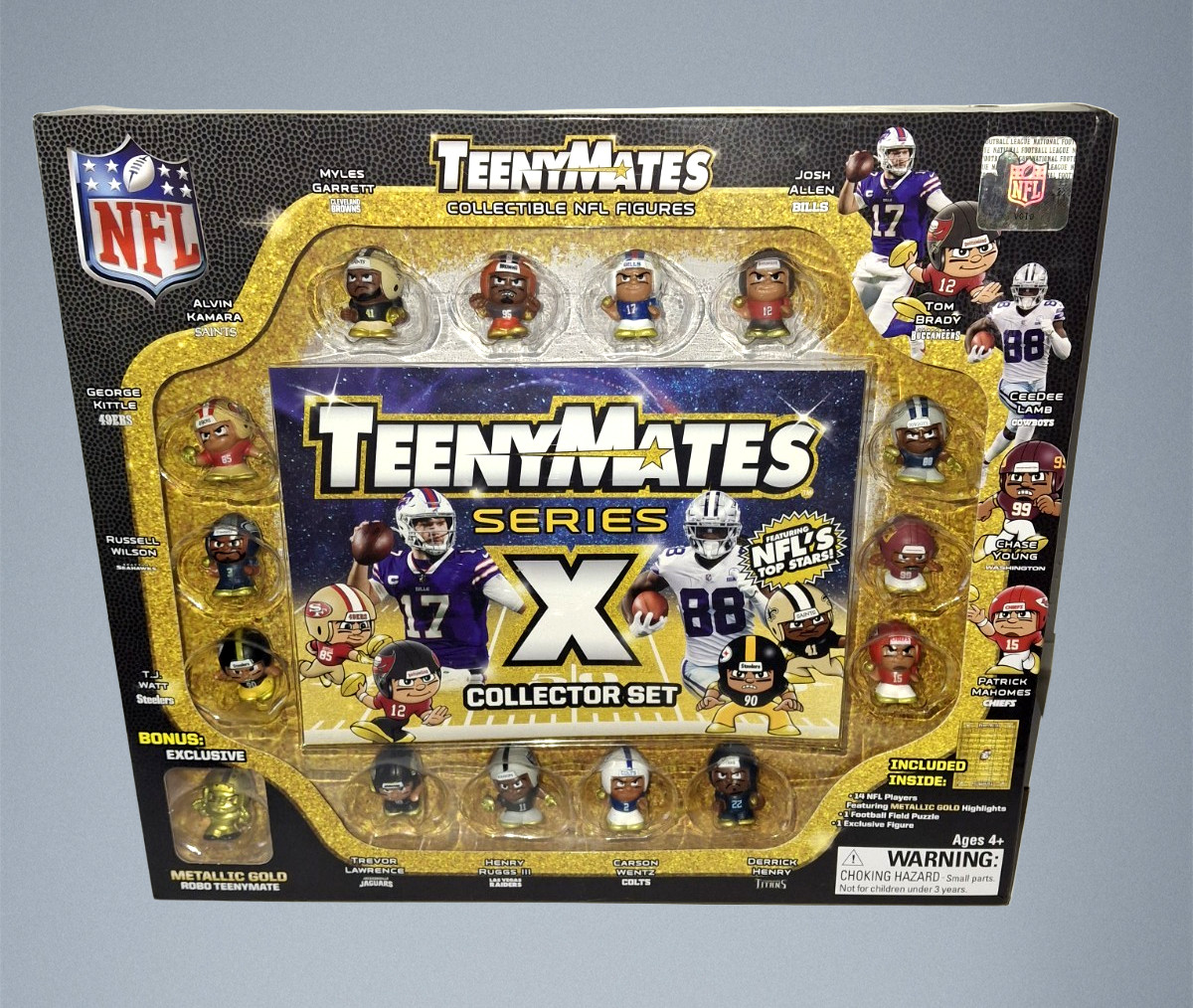 Party Animal Teenymates 2021 NFL Series X Minifigure (Set of 14) Complete