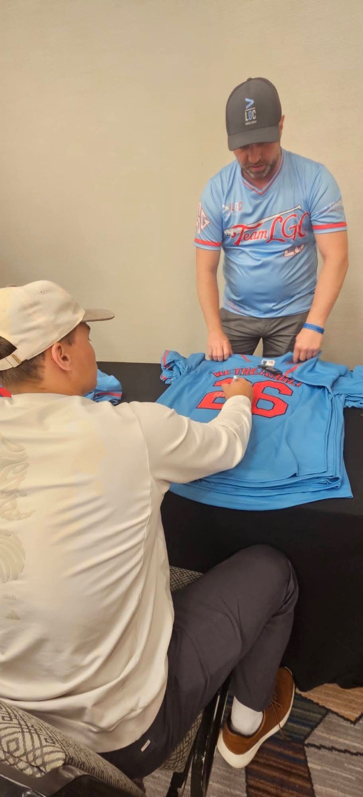 JJ Wetherholt Autographed Powder Blue St Louis Cardinals Jersey PROVA WItnessed