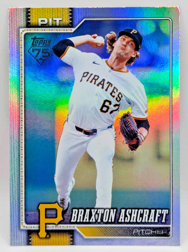 2026 Topps Series 2 Rainbow Foil #589 Braxton Ashcraft