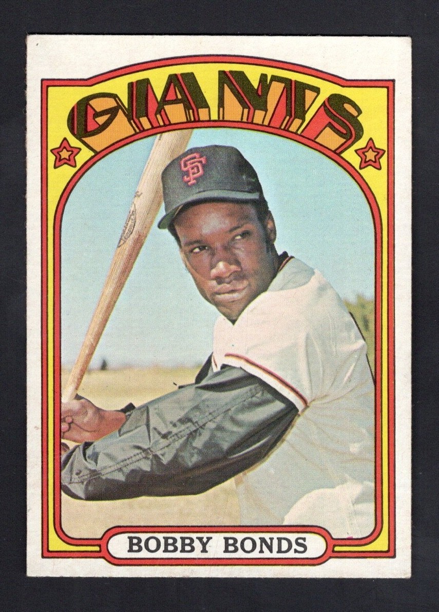 1972 Topps Baseball #711 Bobby Bonds High Number SF Giants EX-MT *centered*