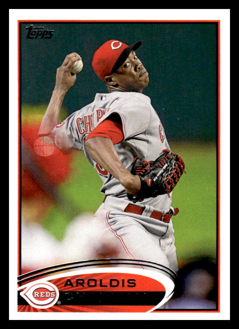 2012 Topps Aroldis Chapman #265 Cincinnati Reds