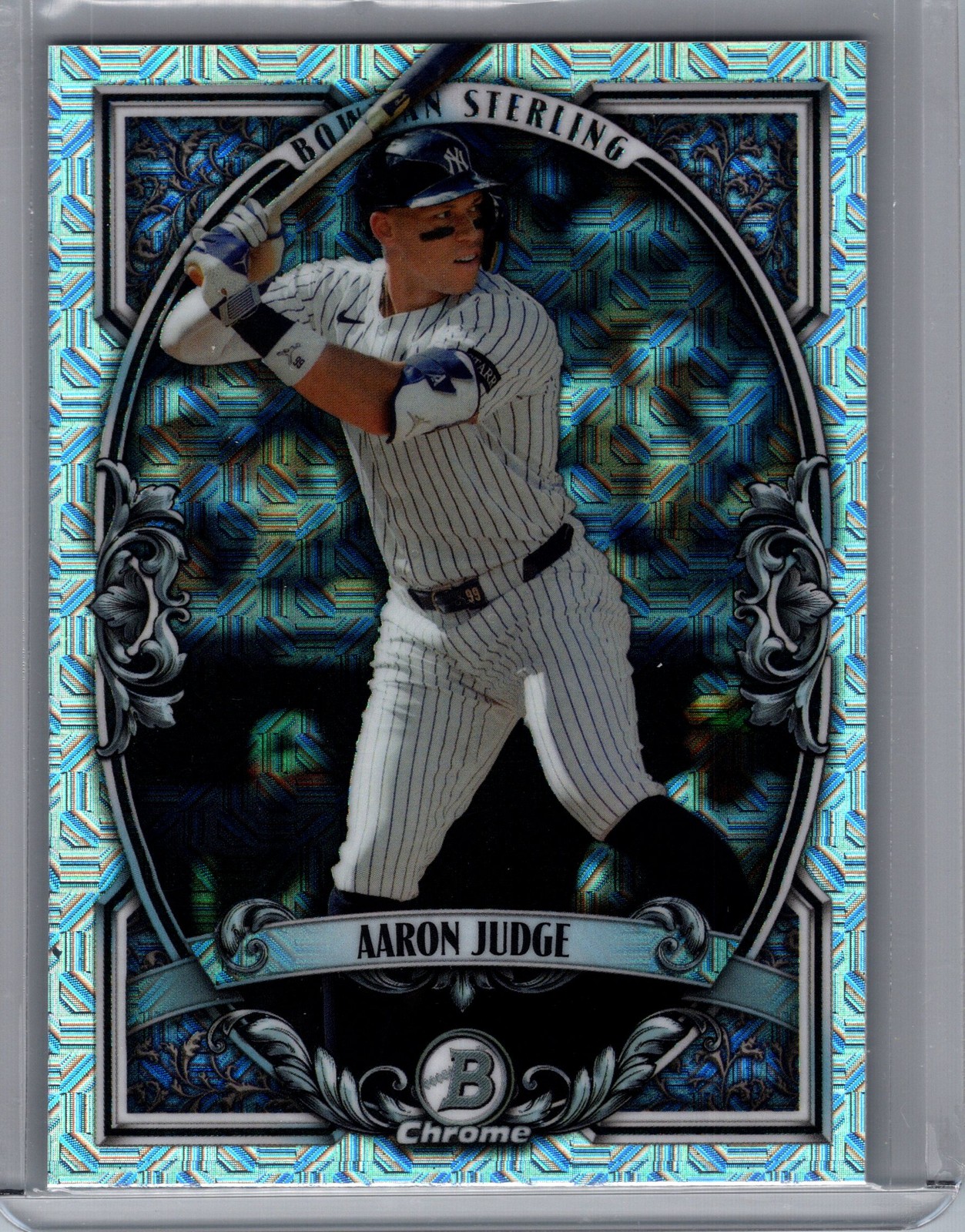 2026 Bowman #BST-4 Aaron Judge Bowman Sterling Mojo Refractor