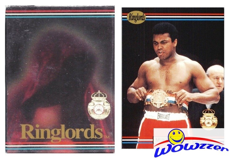 1991 Ringlords Boxing Factory Sealed 40 Card Set-MUHAMMAD ALI, Lewis,Holyfield+