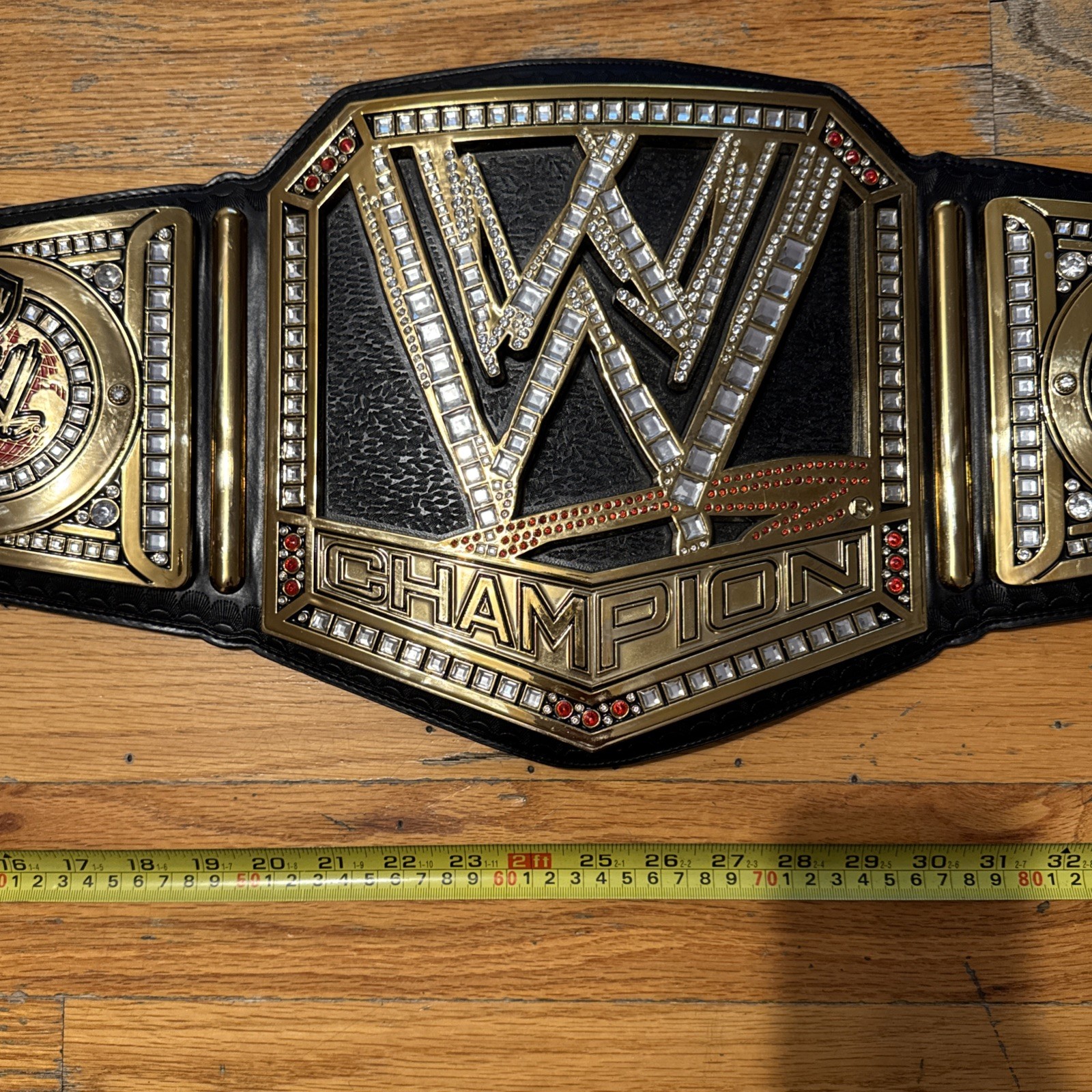 WWE Scratch Logo 2013 replica commemorative belt FIGS V1