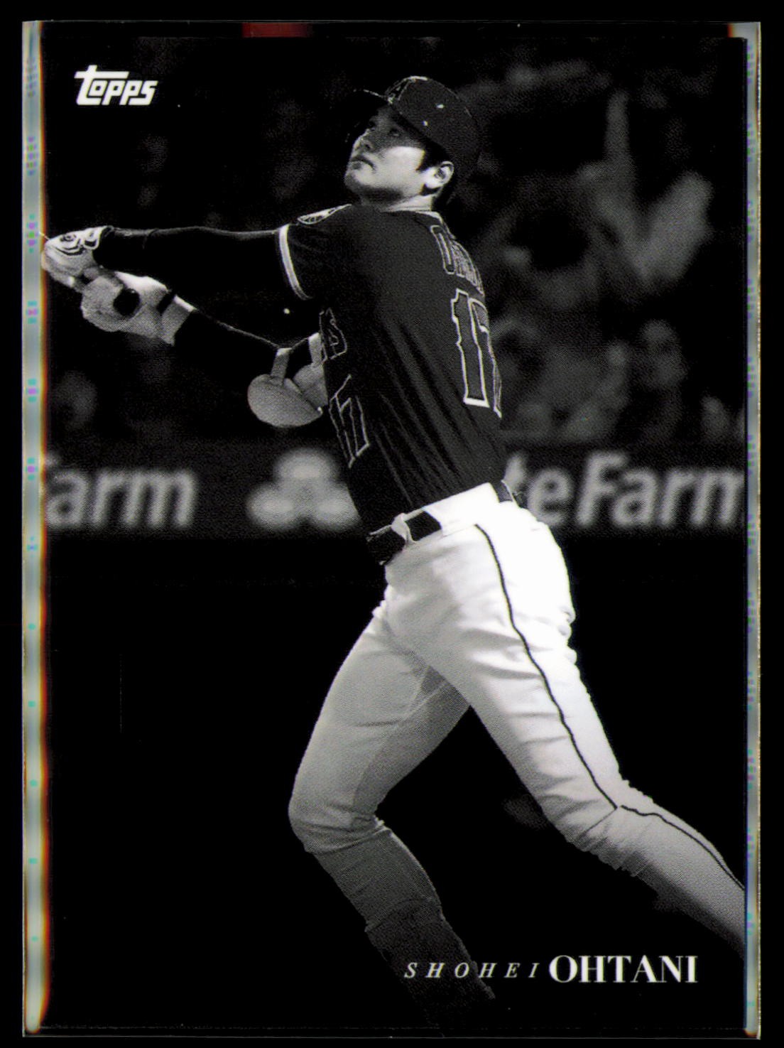 2020 Topps On Demand Black & White – Shohei Ohtani #6 /2015 Angels Dodgers