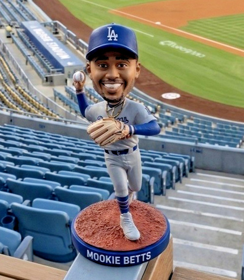 2026 Dodgers SGA Mookie Betts Game 7 Double Play Bobblehead