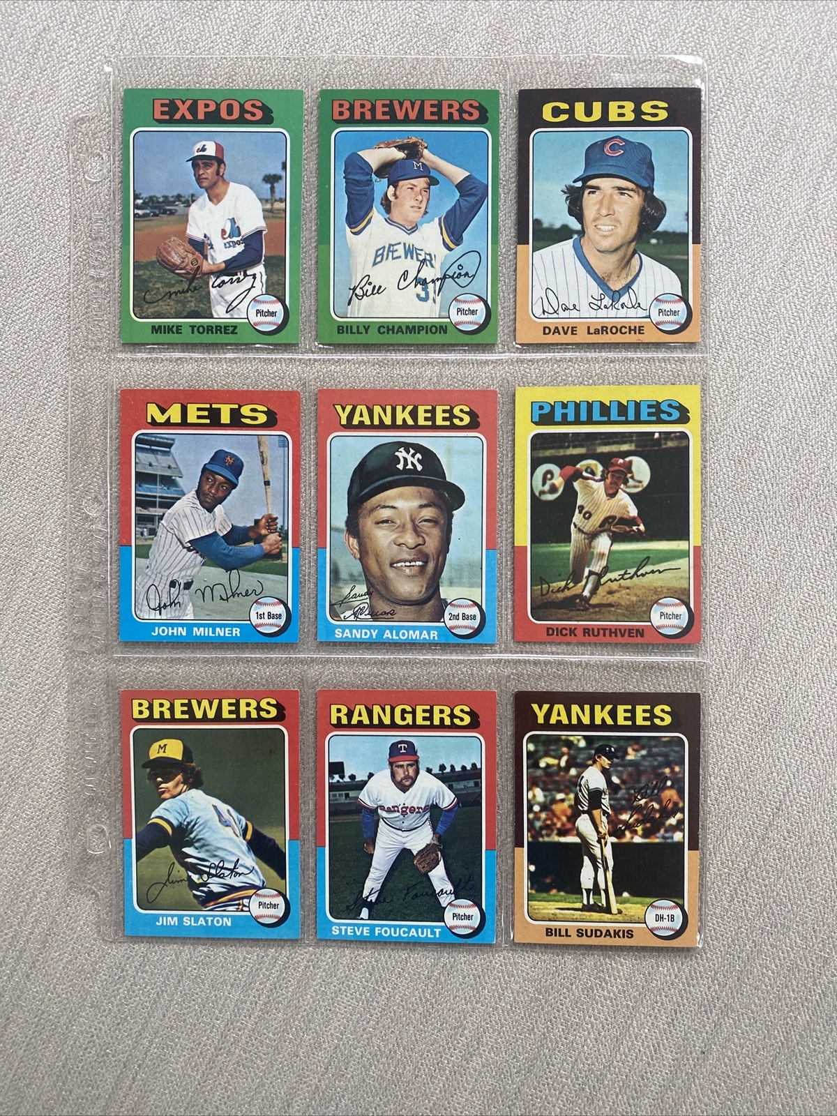 1975 Topps Mini Baseball EX-MT Condition – Complete Your Set *You Pick* 1 EA