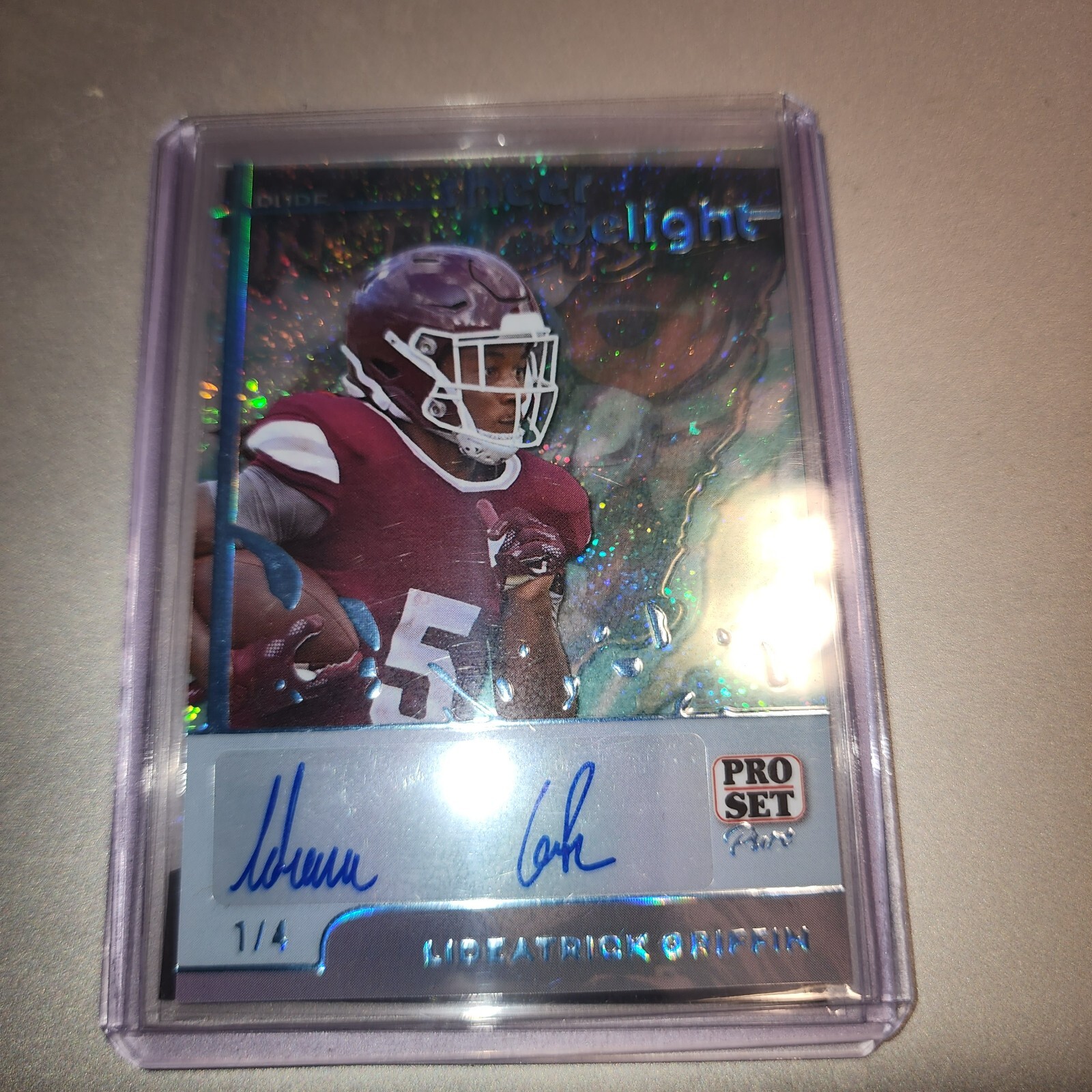2024 LEAF PRO SET PURE BLUE SPARKLE SHEER DELIGHT LIDEATRICK GRIFFIN AUTO 1/4-GB
