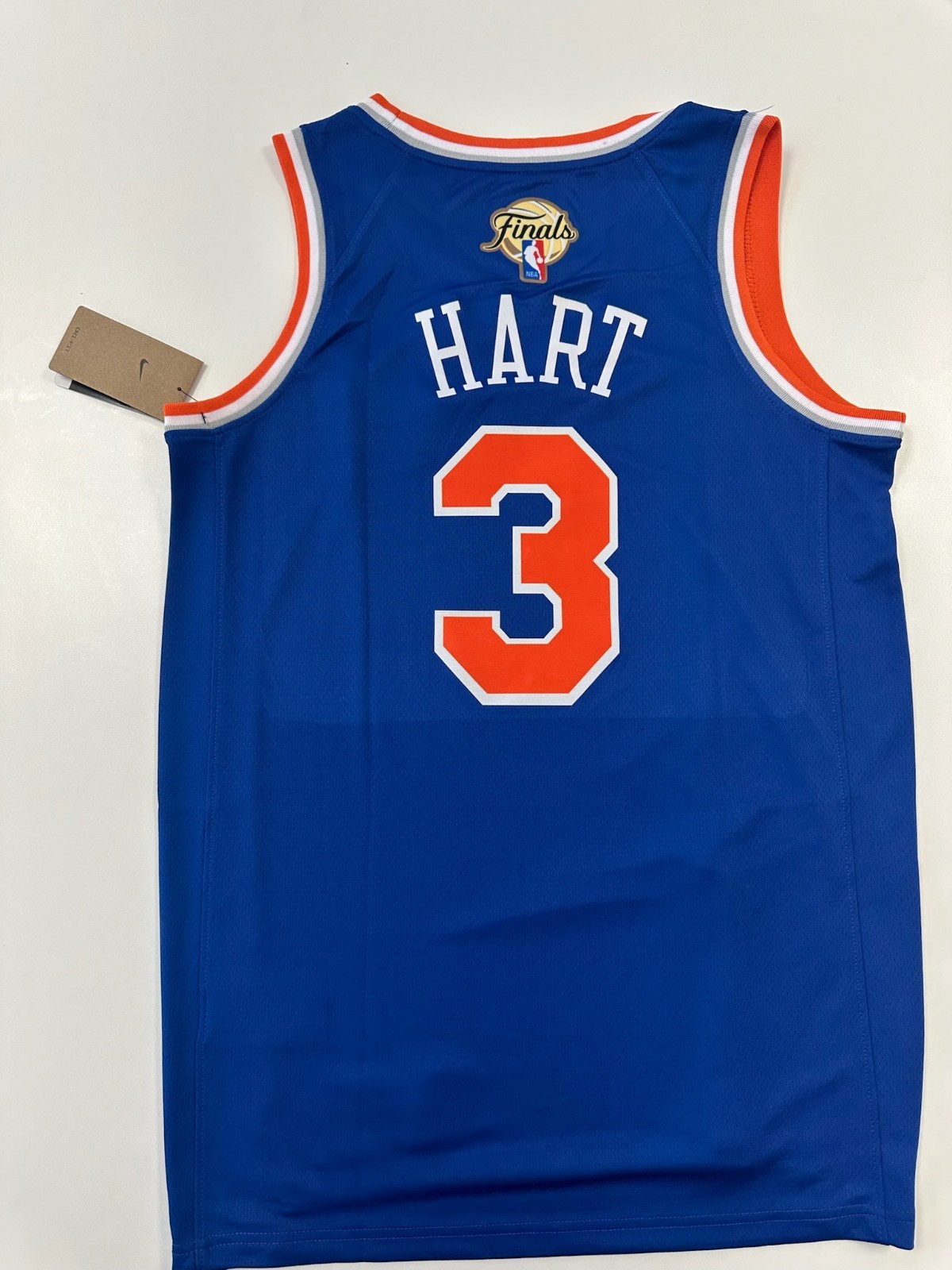 Josh Hart New York Knicks NBA Finals Icon Edition Size L Jersey