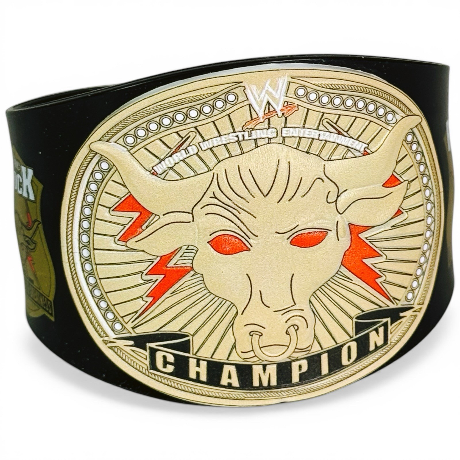 WWE Slap Bands WWE The Rock BRAHMA BULL Championship Title Series 2