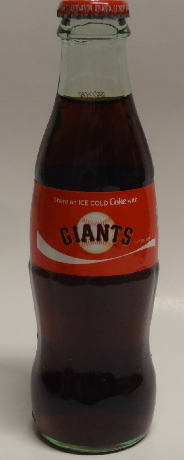 San Francisco Giants Coca-Cola Team Bottle 8oz