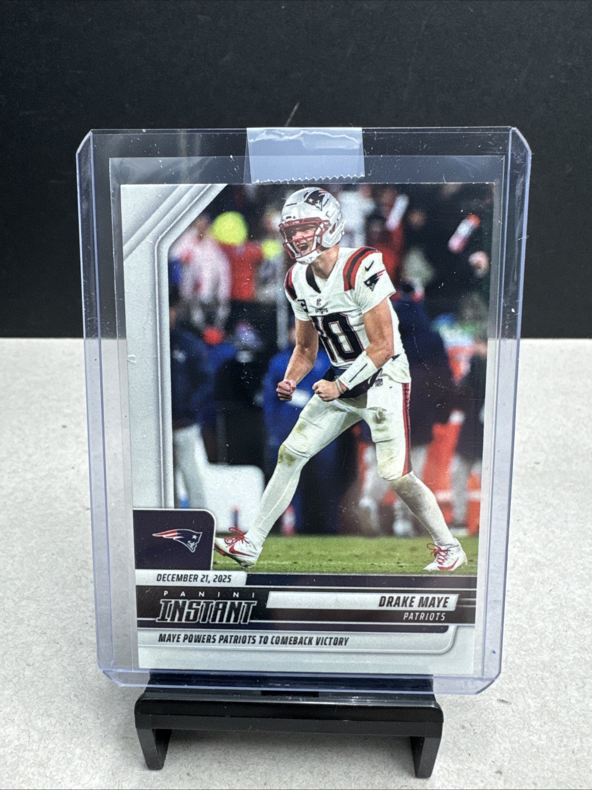 Drake Maye 2025-26 Panini Instant NFL #371 New England Patriots /251