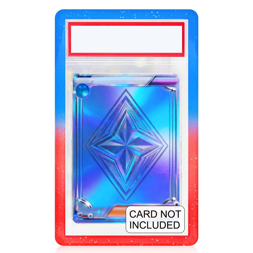 12PACK Gradient Colors For PSA Graded Card Slab TPU Bumper Guard Protector