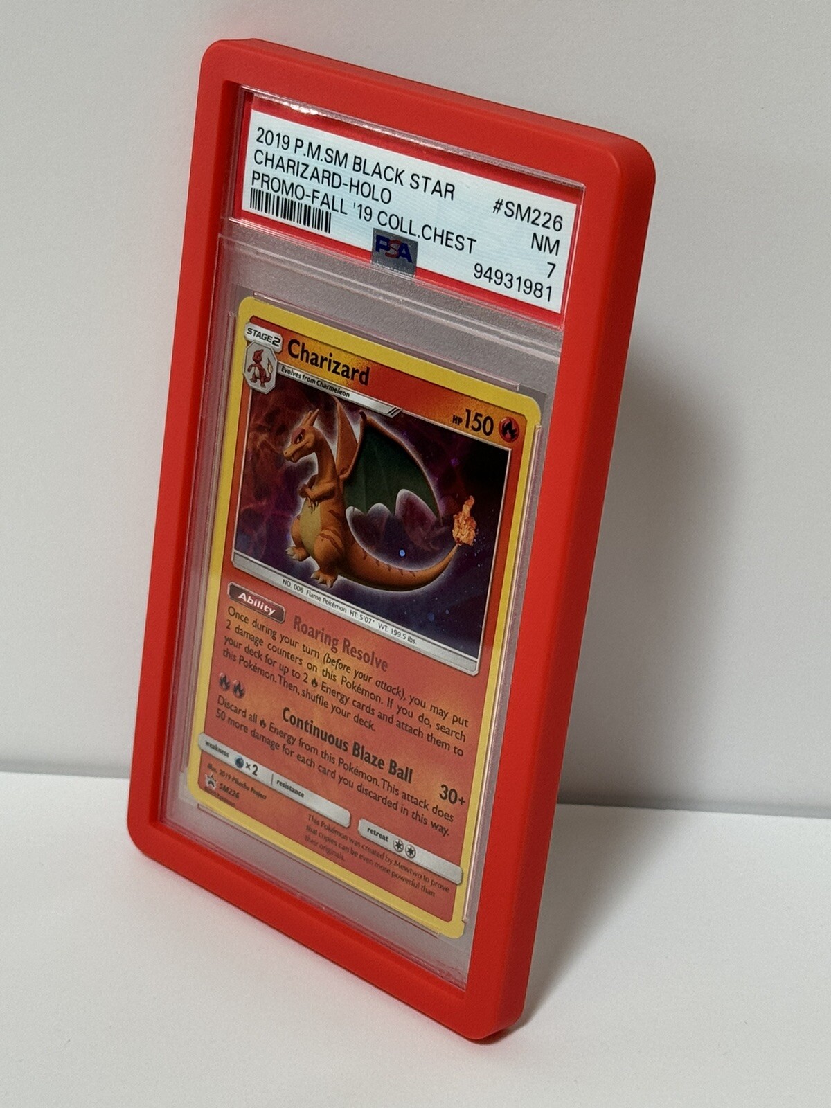 PSA Graded Card Case Guard Protector Display Up To 35pt Cards – Multiple Colors