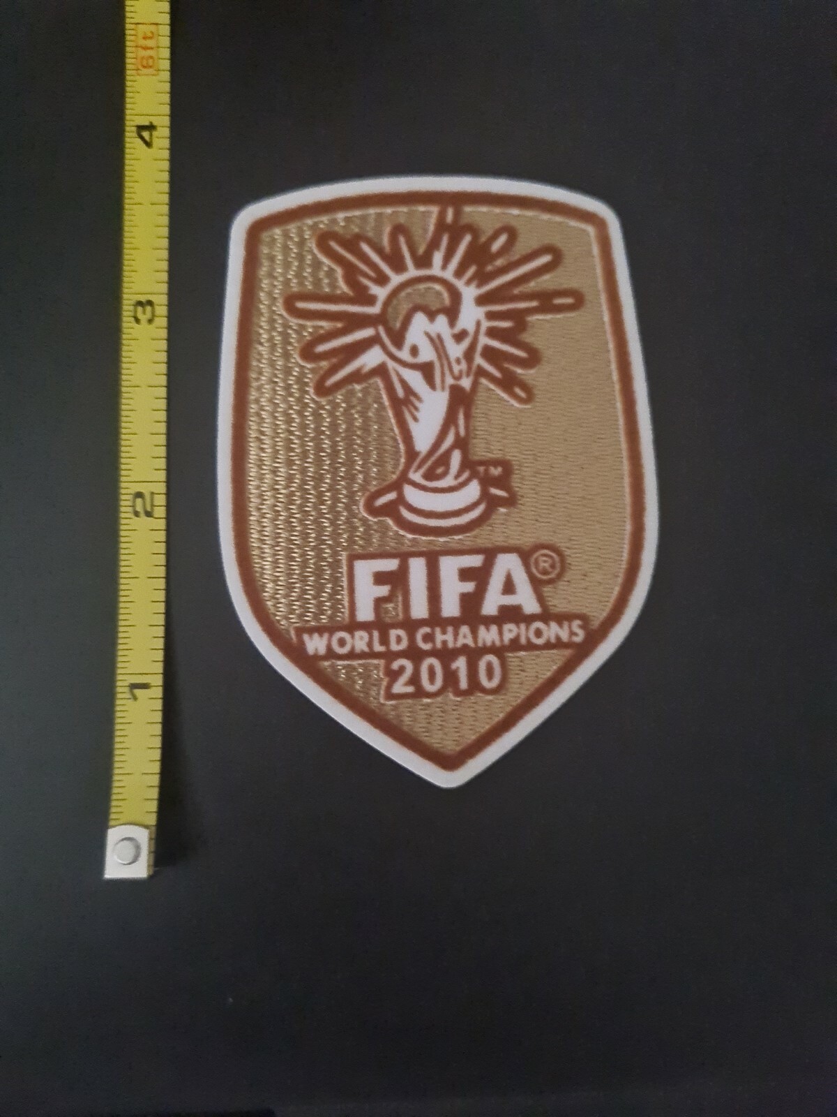 World Cup Champions Winner 2010 patch Spain España Soccer football badge. LOOK!!