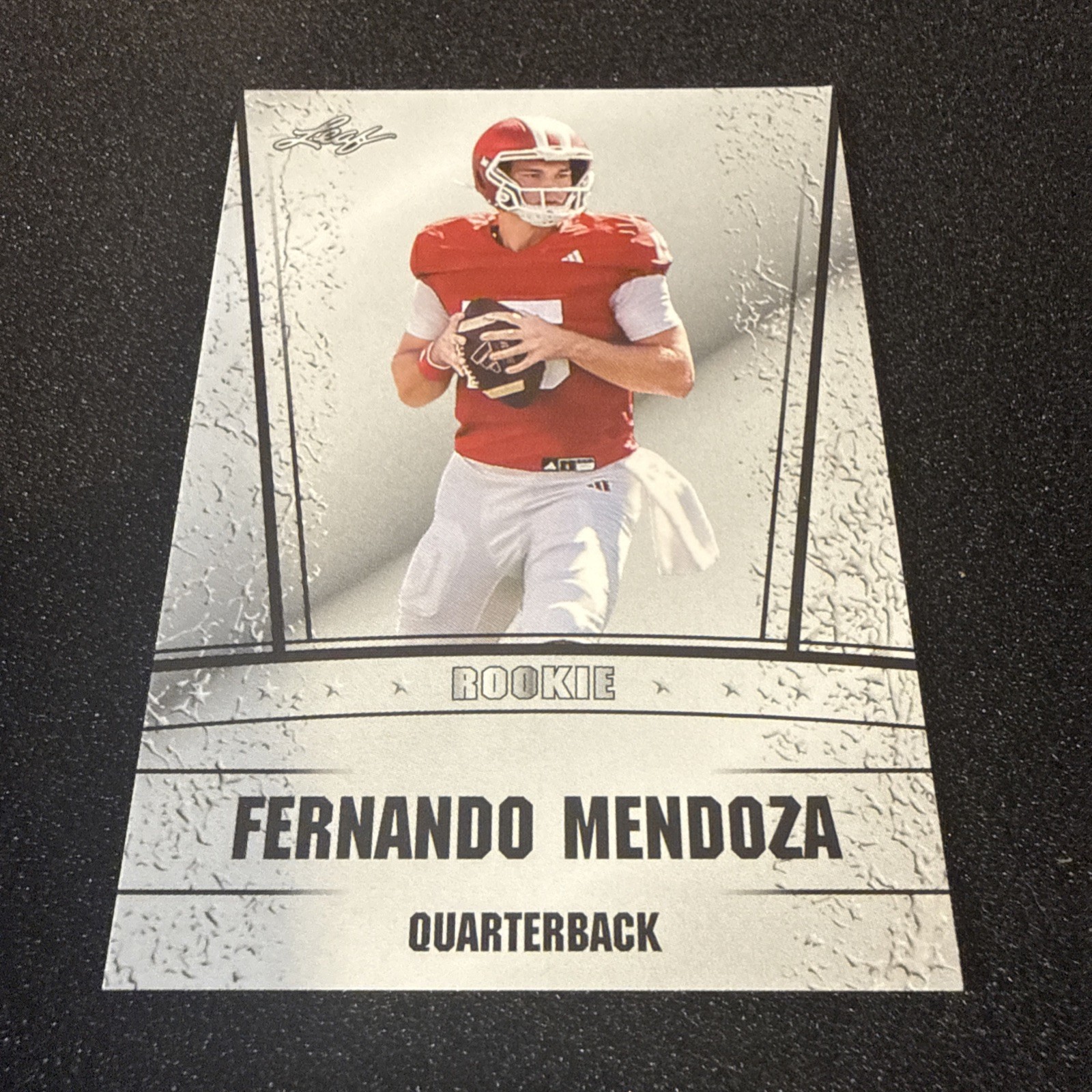 2025 Football Fernando Mendoza Rookie Card. Pre-Owned