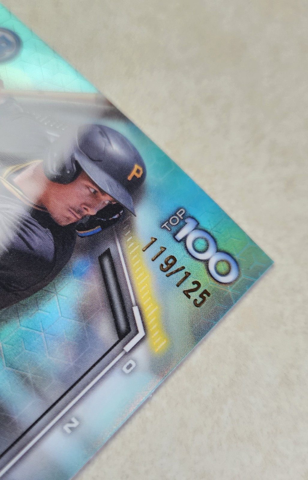 2026 Bowman Chrome Top 100 Aqua Refractor #BTP1 Konnor Griffin #119/125