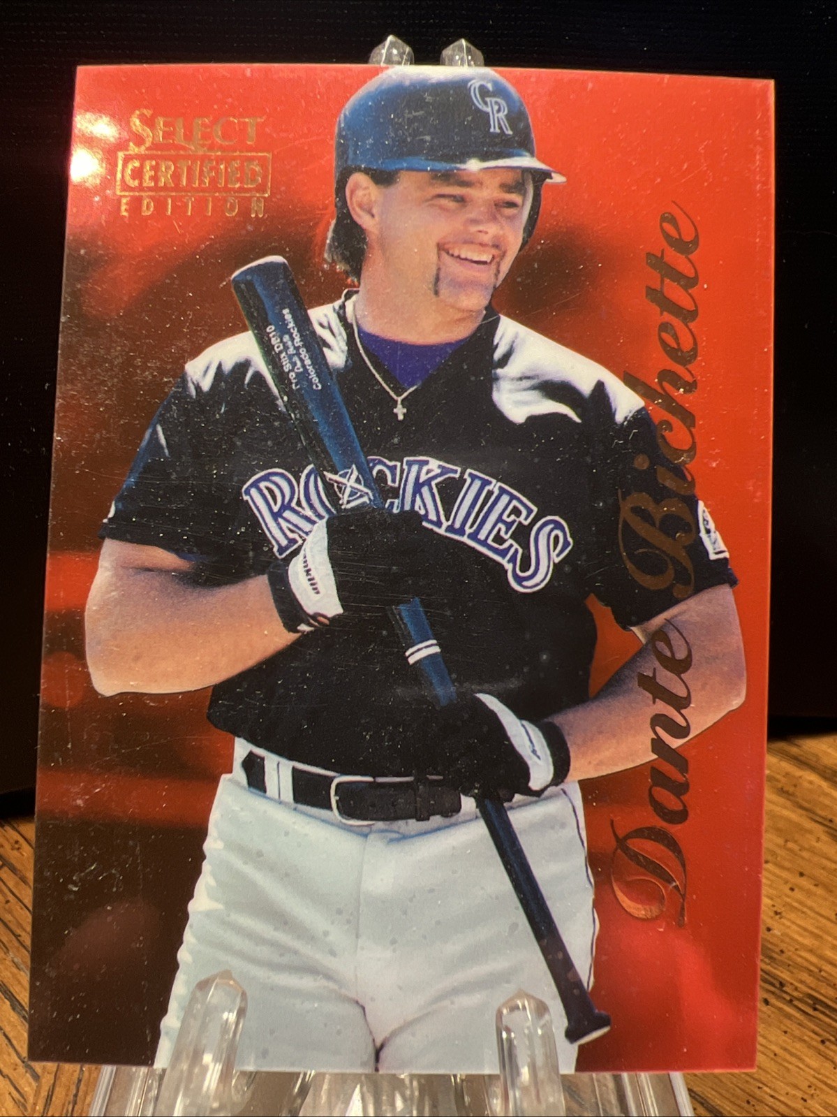 1996 Select Certified Edition Red /1800 Dante Bichette #71
