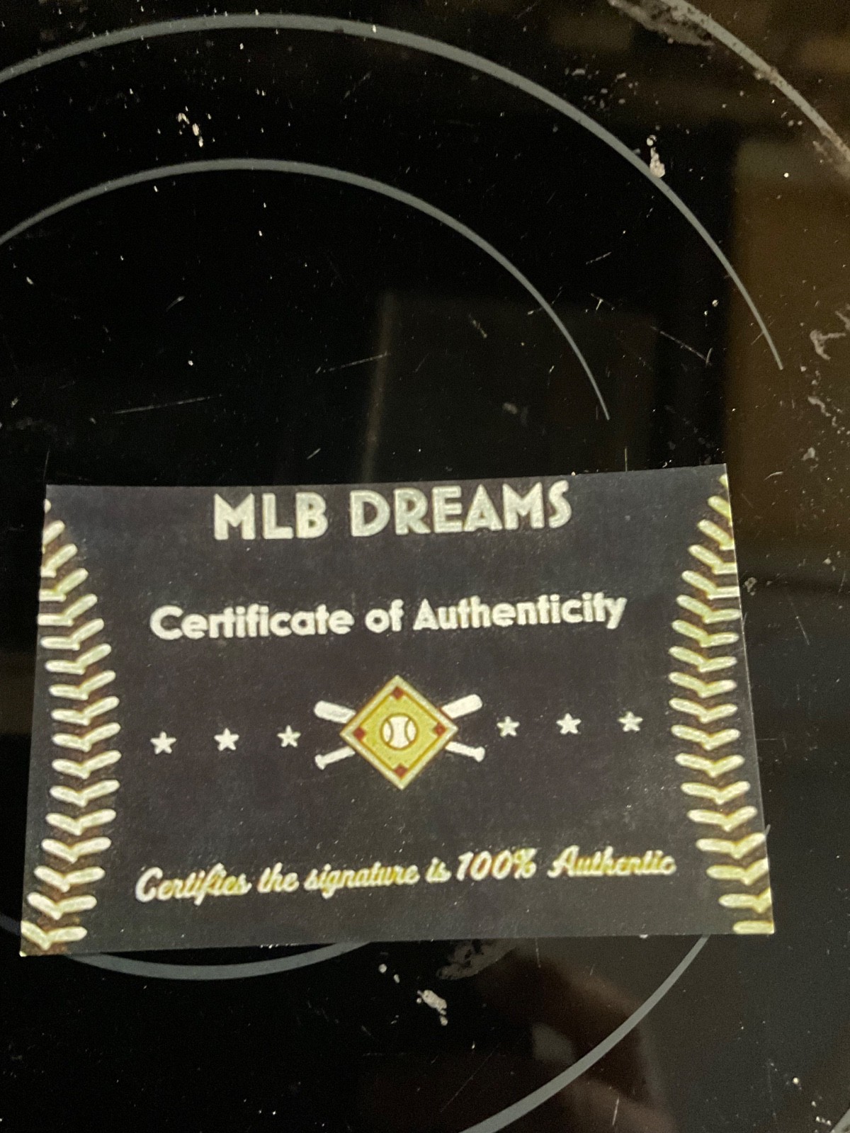 DIAMONDBACKS MARINERS J.J.PUTZ SIGNED L/S GAME USED BAT ( UNKNOWN PLAYER) COA