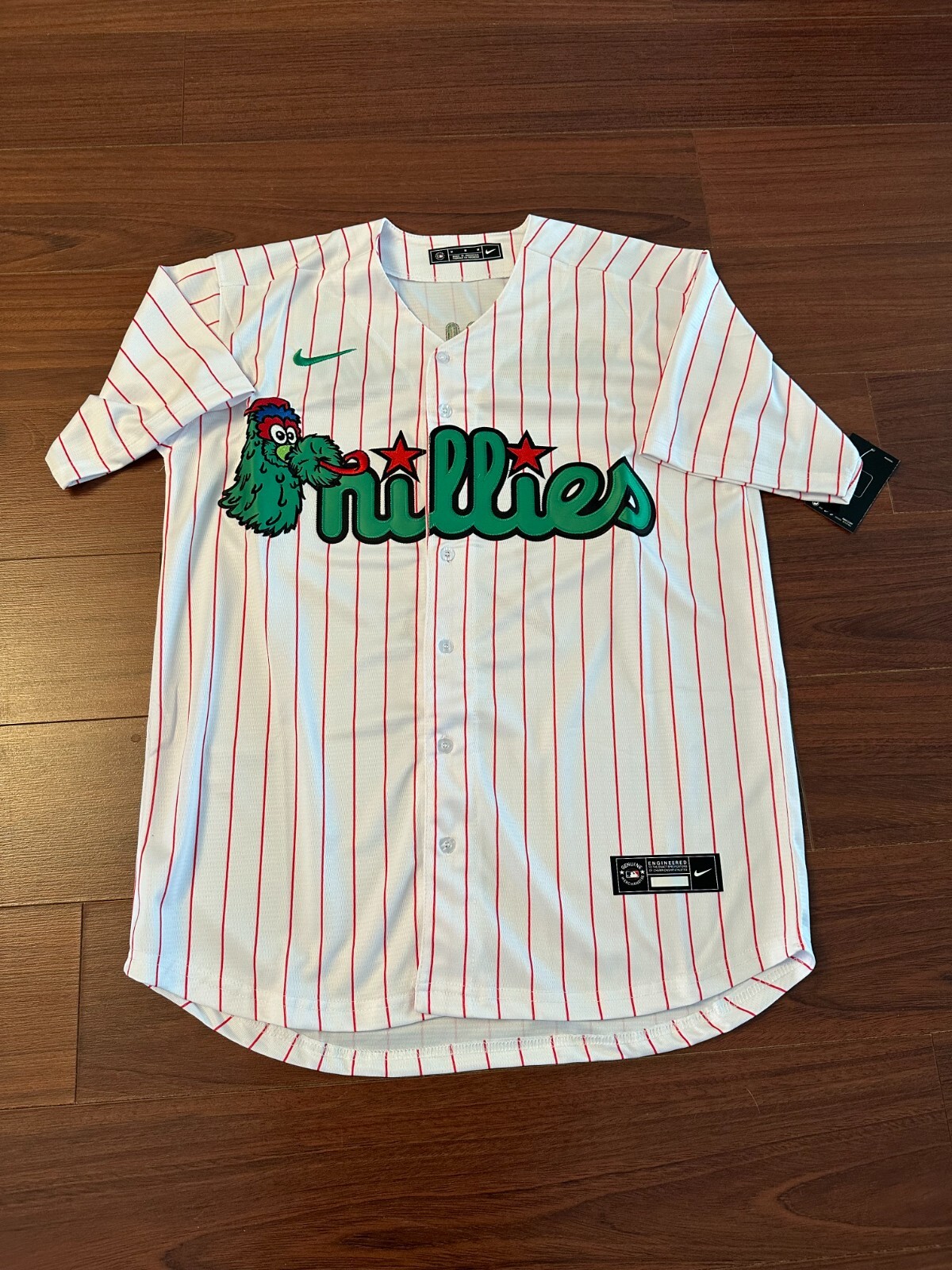 CUSTOM Men’s Philadelphia Phillies Philly Phanatic Stitched Jersey USA Seller