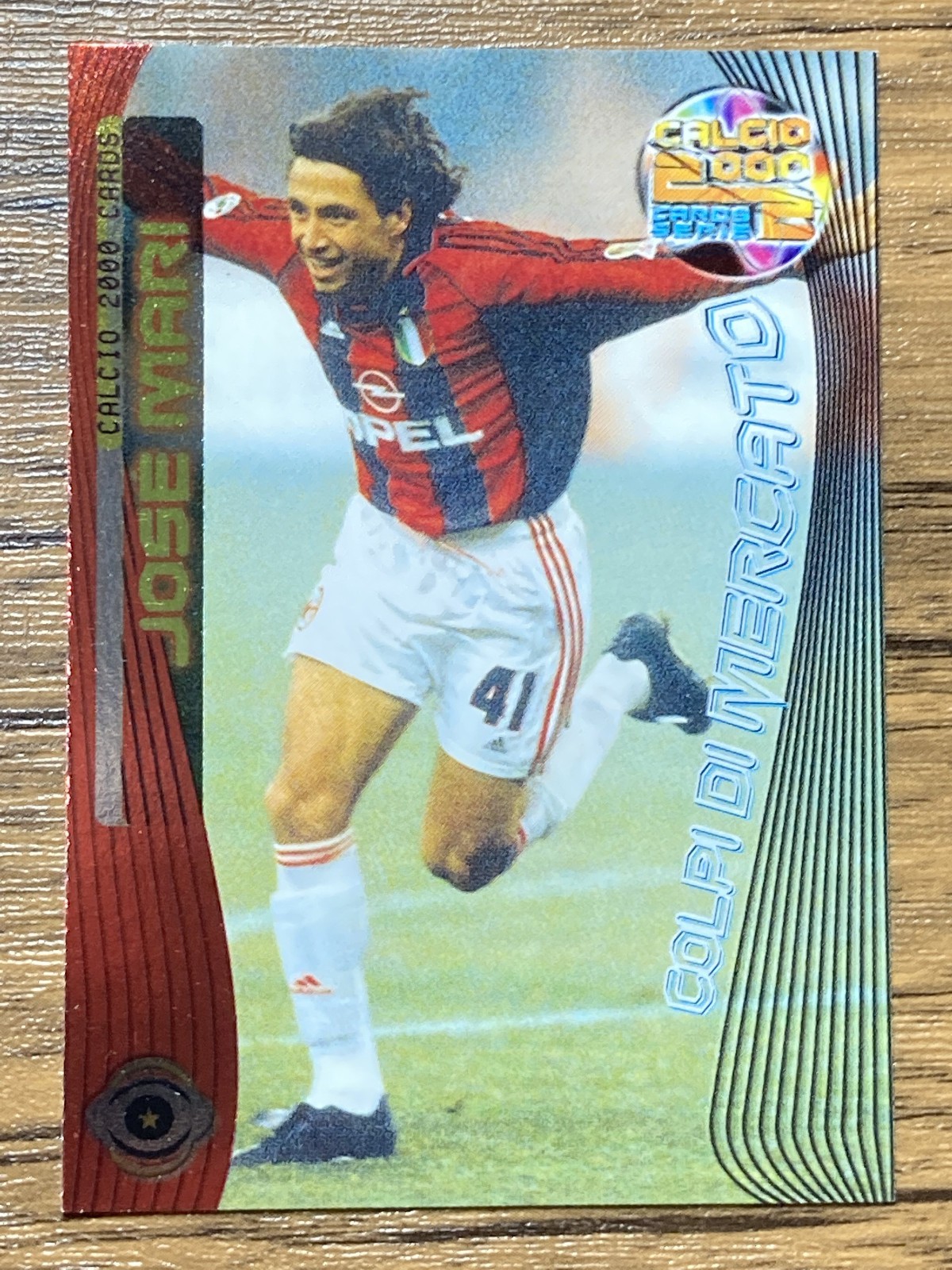 Panini Card Calcio 1999-2000 Serie A No.57 Jose Mari AC Milan