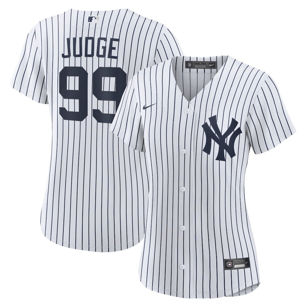 Women’s Yankees Aaron Judge Home Replica Player Jersey