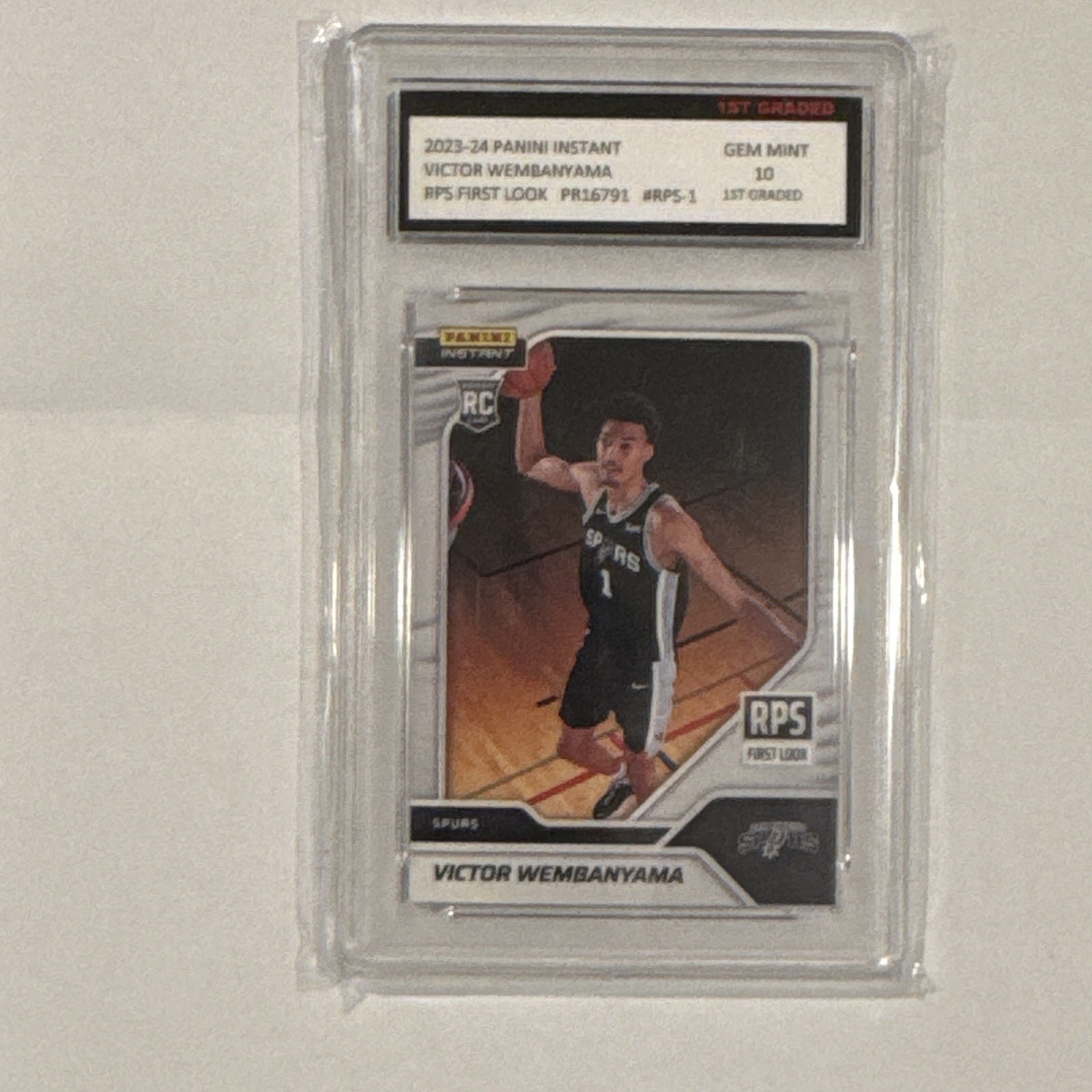 2023-24 Panini Instant Victor Wembanyama Spurs RC 1 of 16,791