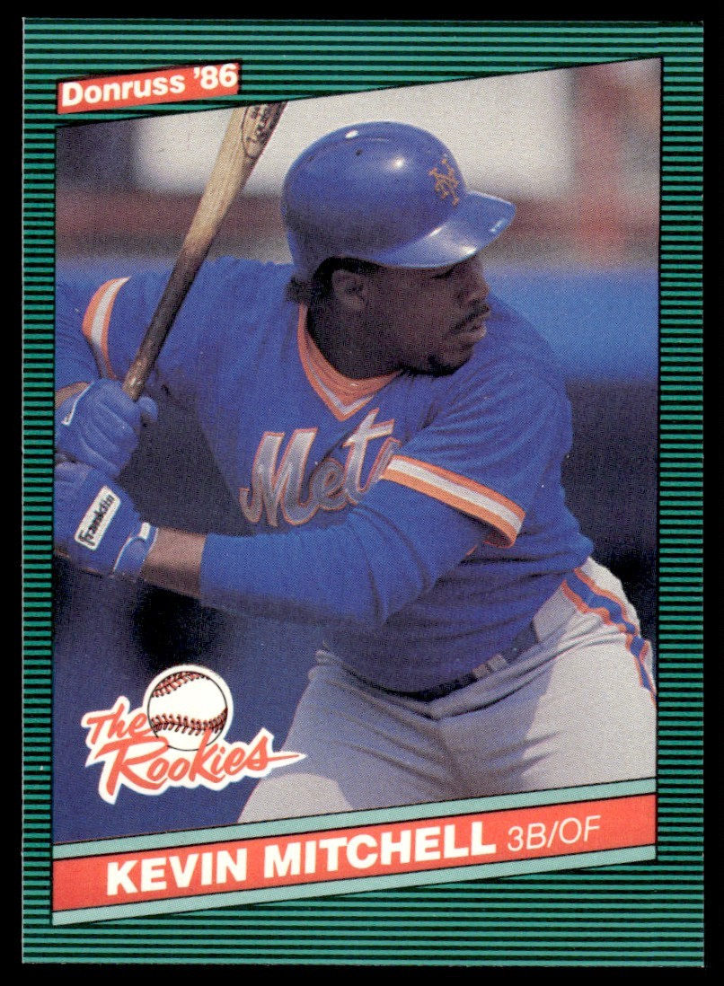 1986 Donruss The Rookies Kevin Mitchell #17