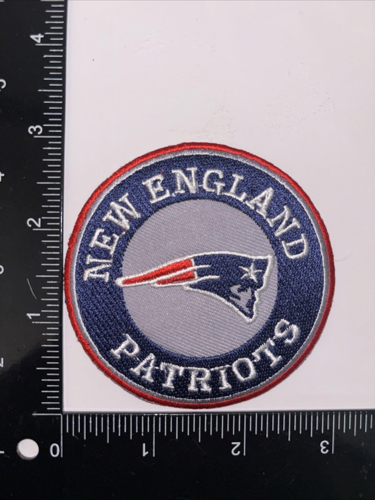New England Patriots Iron On Patch
