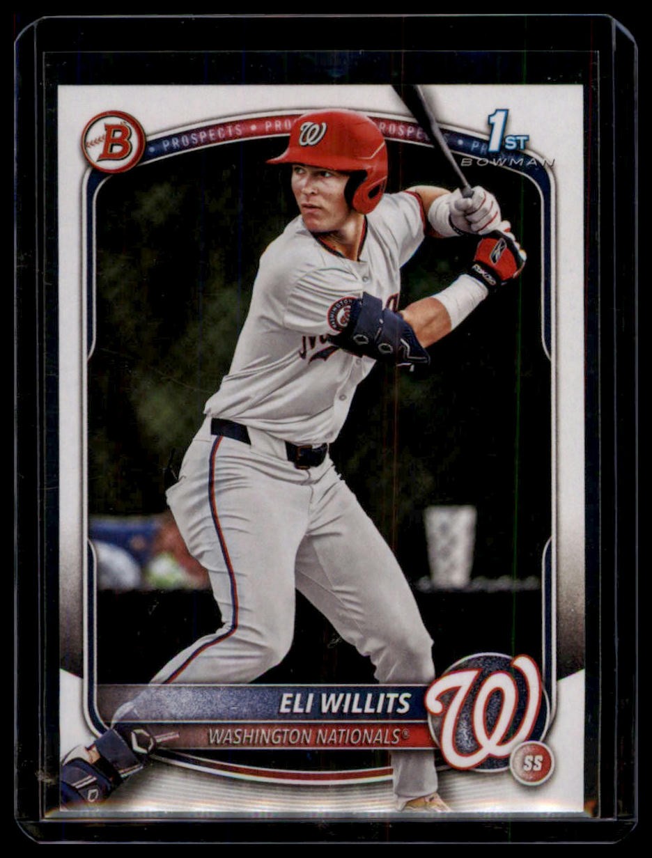 2025 Bowman Draft #BD-1 Eli Willits