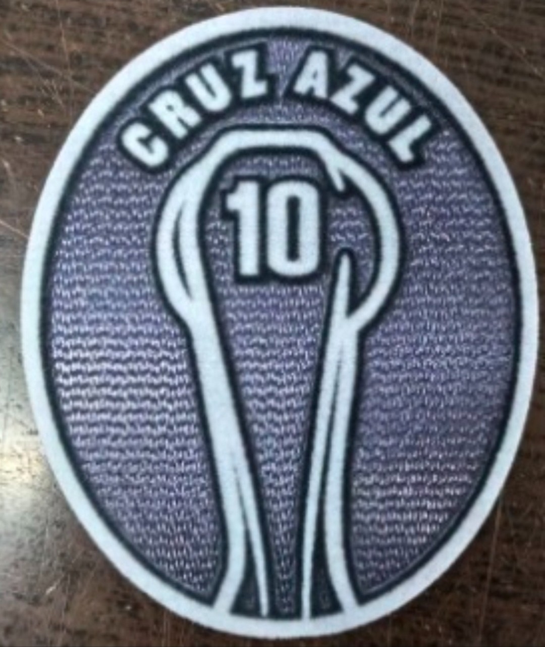 CRUZ AZUL CAMPEON 10 TITLE HOLDER LIGA BBVA MX SOCCER PATCH #21