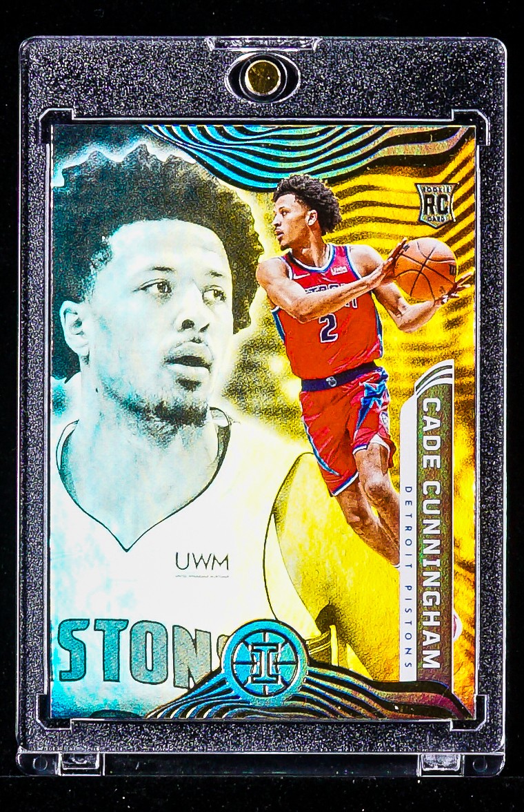 Cade Cunningham RARE HOLO FOIL INVESTMENT ROOKIE CARD Detroit Pistons SP RC