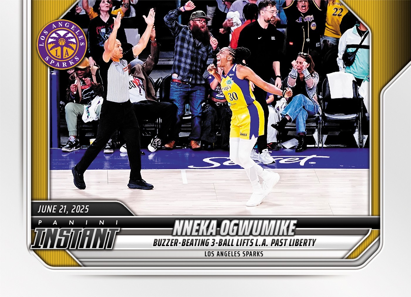 *PRESALE* 2026 Panini Instant WNBA Nneka Ogwumike #180 ~ Los Angeles Sparks