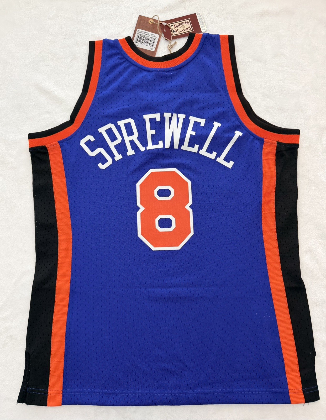 Mitchell & Ness Swingman 98-99 New York Knicks Latrell Sprewell Jersey Medium